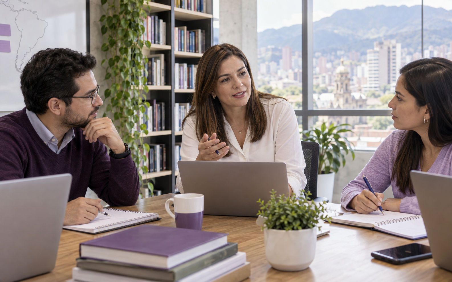 Estudiantes de maestrías de Aprende Virtual